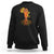 My Roots Black History Sweatshirt With Traditional Kente and Africa Map - Wonder Print Shop