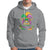 Mardi Gras Hoodie For Video Gamer M Is For More Video Games - Wonder Print Shop