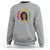 Melanin Sweatshirt Womens Unapologetically Loc'd Black History - Wonder Print Shop