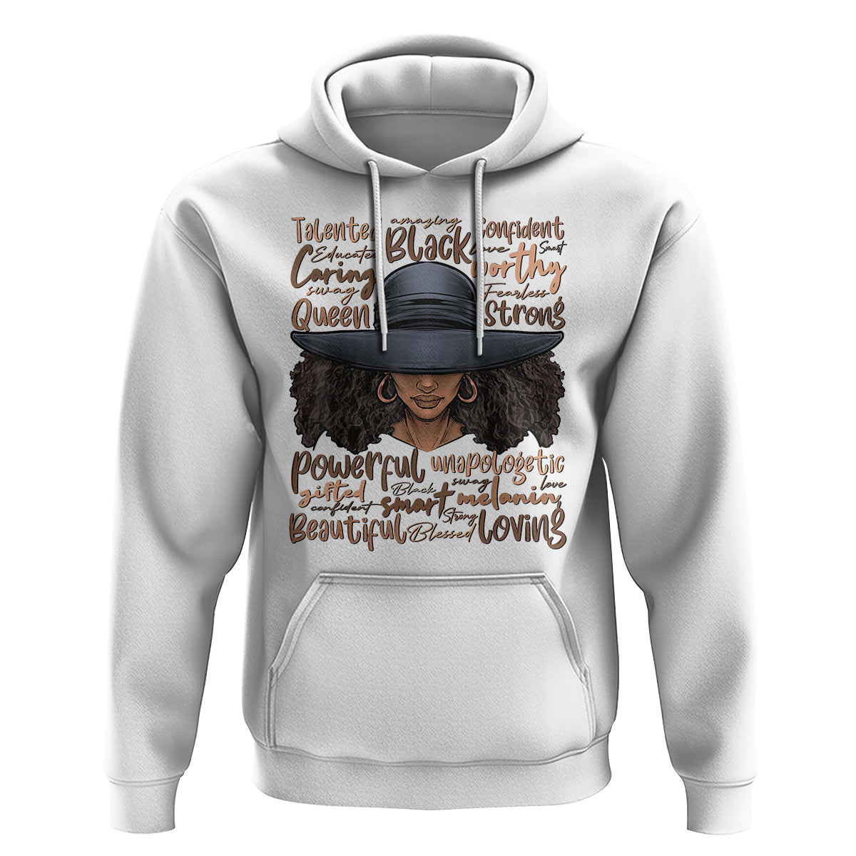 African Black History African American Ladies Juneteenth Hoodie - Wonder Print Shop