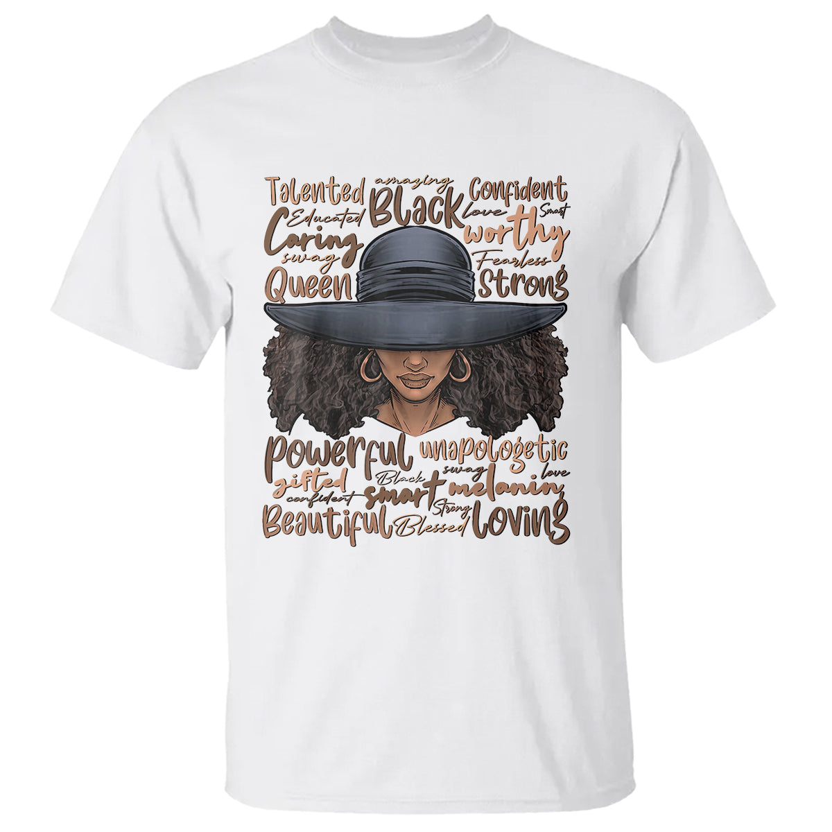 African Black History African American Ladies Juneteenth T Shirt - Wonder Print Shop