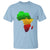 Africa Map Green Yellow Red Proud African Pride Juneteenth T Shirt - Wonder Print Shop