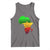 Africa Map Tank Top Green Yellow Red African Pride