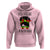 Black Women Messy Bun Juneteenth Celebrate Hoodie - Wonder Print Shop