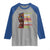 Afro Woman Raglan Shirt Juneteenth is My Independence Day Not July 4th