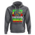 Afro Woman Hoodie Juneteenth 1865 Black Pride - Wonder Print Shop