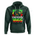 Afro Woman Hoodie Juneteenth 1865 Black Pride - Wonder Print Shop