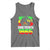 Afro Woman Tank Top Juneteenth 1865 African Black Pride