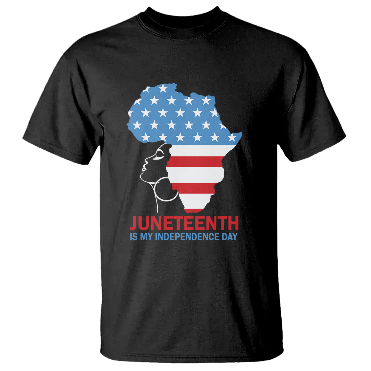 4th Of July Juneteenth Juneteenth Is My Independence Day T Shirt For African Woman - Wonder Print Shop