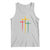 Christian Cross Juneteenth Tank Top African Black Freedom Day 1865