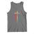 Christian Cross Juneteenth Tank Top African Black Freedom Day 1865