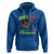 Happy Juneteenth Is My Independence Day Hoodie Super Hero Black Boy - Wonder Print Shop