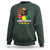 Queen Afro Sweatshirt Juneteenth 1865 - Wonder Print Shop