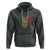 Black History Hoodie Cool Juneteenth with African Proud Heart - Wonder Print Shop