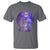 Alien And Bigfoot Full Moon Sasquatch UFO T Shirt - Wonder Print Shop