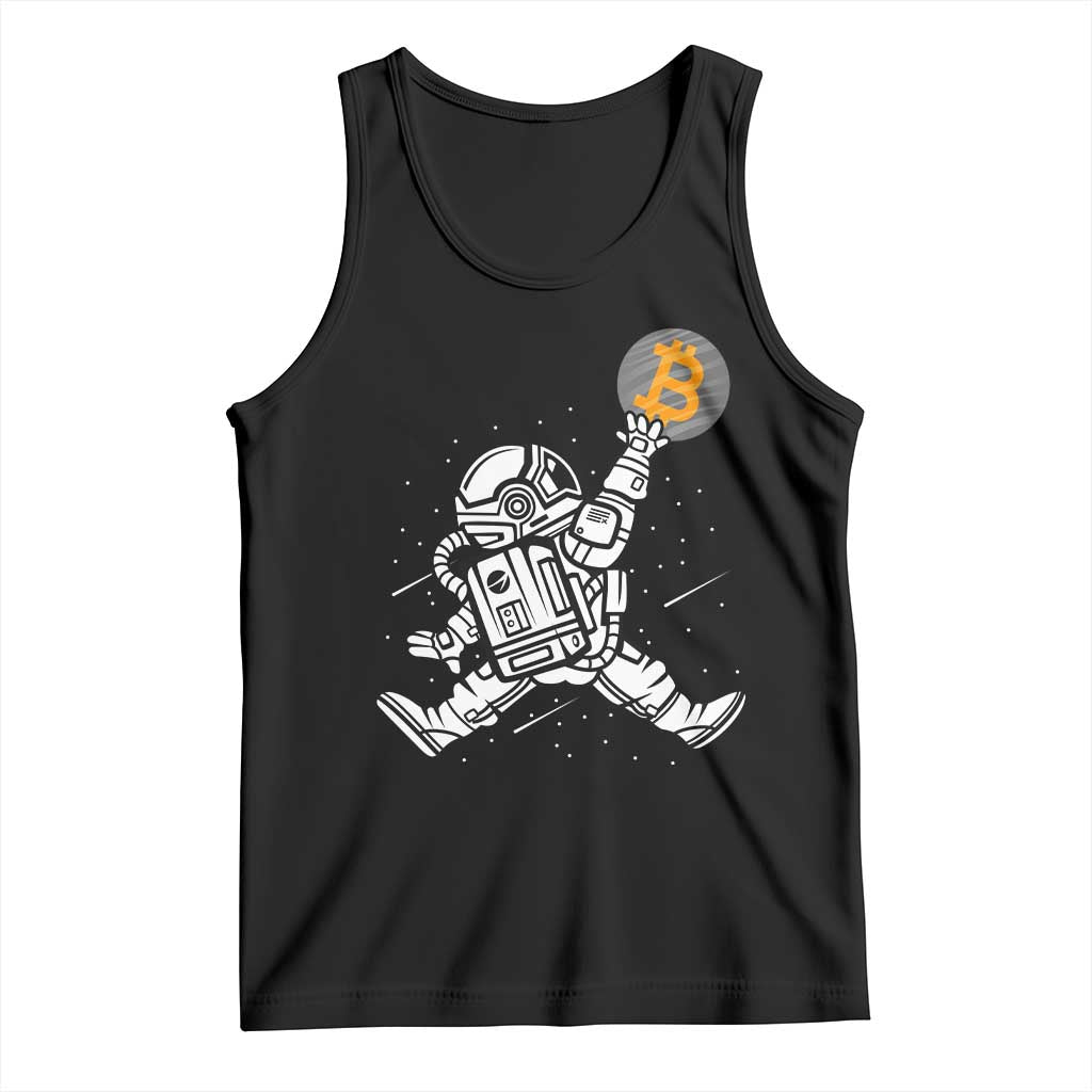 Funny Crypto Investing Tank Top Bitcoin HODL BTC Astronaut Trader