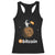 Funny Crypto Investing Racerback Tank Top Bitcoin BTC Crypto to the Moon Graphic Featuring Astronaut