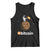 Funny Crypto Investing Tank Top Bitcoin BTC Crypto to the Moon Graphic Featuring Astronaut