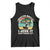 Funny Fishing Master-Baiter Tank Top Kayak Fishing Dad Grandpa Bass Fish Adult Humor