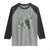 Deer Hunting Camouflage Raglan Shirt Camo US Flag