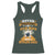 Funny Bowling Racerback Tank Top Never Underestimate Old Man Bowling Ball Mens Bowler