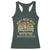 Funny Uncle Dinosaur Racerback Tank Top Don't Mess With Unclesaurus You'll Get Jurasskicked