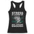 Funny Fishing Racerback Tank Top Stress Is Caused By Not Fishing Enough Bass Fly Lovers Fisherman