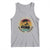 Funny I Have A One Track Mind Tank Top Train Railroad Retro Engine Model