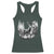 Deer Hunting Racerback Tank Top Deer Forest Nature Lover Stag Hunter