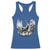 Deer Hunting Racerback Tank Top Deer Forest Nature Lover Stag Hunter