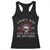 American Patriotic Skull Racerback Tank Top Liberty Dies When Good Men Do Nothing US Patriot Military