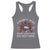 American Patriotic Skull Racerback Tank Top Liberty Dies When Good Men Do Nothing US Patriot Military