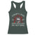 American Patriotic Skull Racerback Tank Top Liberty Dies When Good Men Do Nothing US Patriot Military