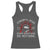 American Patriotic Skull Racerback Tank Top Liberty Dies When Good Men Do Nothing US Patriot Military