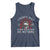 American Patriotic Skull Tank Top Liberty Dies When Good Men Do Nothing US Patriot Military