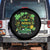 Happy StPatricks Day Spare Tire Cover Patty's Day Truck Loads of Shamrocks and Lucky Charm