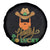 Funny St Patricks Cowboy Spare Tire Cover Howdy Go Lucky Irish Western