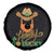 Funny St Patricks Cowboy Spare Tire Cover Howdy Go Lucky Irish Western