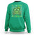 Funny St. Patricks Day Sweatshirt St Patrick Vibes Retro Groovy - Wonder Print Shop