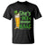 Funny St. Patricks Day Drinking Couple Matching T Shirt She's My Drunker Half - Wonder Print Shop