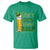 Funny St. Patricks Day Drinking Couple Matching T Shirt She's My Drunker Half - Wonder Print Shop