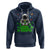 Funny St. Patricks Day Astronaut Hoodie Outer Space Leprechaun - Wonder Print Shop