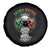 Irish Pride Skull Spare Tire Cover Celtic Cross Ireland Flag St. Patricks Day