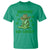 Funny St. Patricks Cowboy T Shirt Howdy Go Lucky Boots Retro Irish Western - Wonder Print Shop