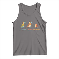 Flicker Dodo Titmouse Subtle FDT Tank Top Funny Bird Lover Nature