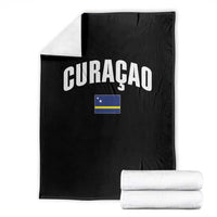 Curaçao National Flag Classic Heritage Throw Blanket Caribbean Pride Souvenir