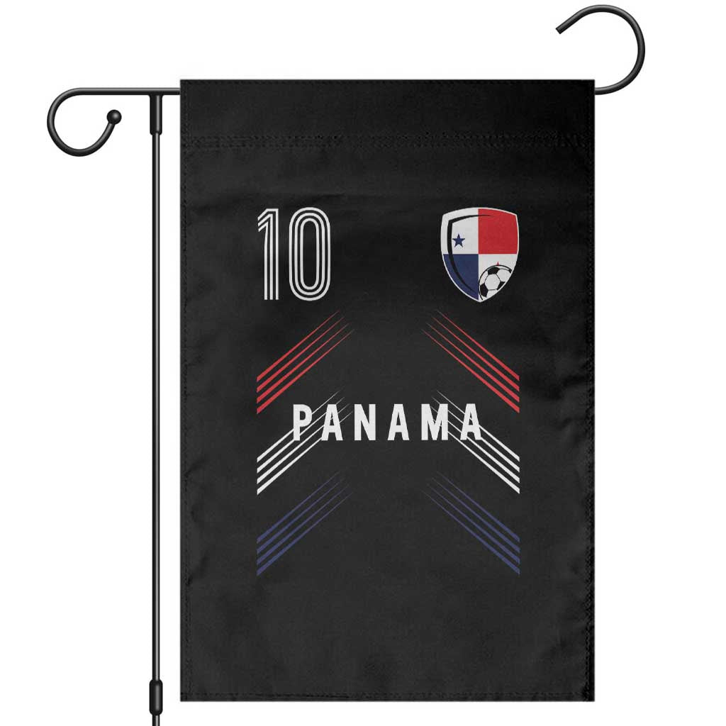 Panama Soccer Sports Graphic Number 10 Jersey Style Garden Flag Proud Panamanian Football Fans Game Day Pride