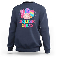 Squish Squad Kawaii Glitter Dumpling and Candy Graphic Sweatshirt Cute Gummy Bear Popsicle
