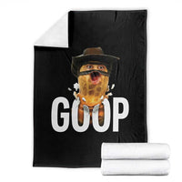 Goop Meme Explosion Throw Blanket Screaming Peanut Cowboy Brainrot Energy - Wonder Print Shop