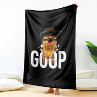 Goop Meme Explosion Throw Blanket Screaming Peanut Cowboy Brainrot Energy - Wonder Print Shop